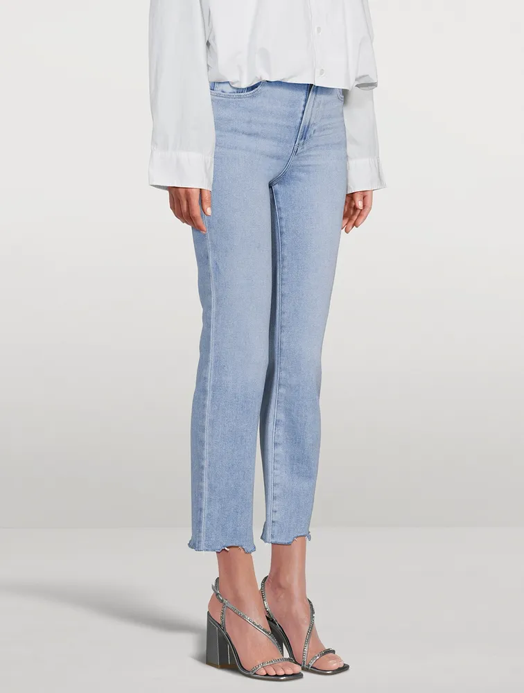 Cindy Ultra High-Rise Straight-Leg Jeans