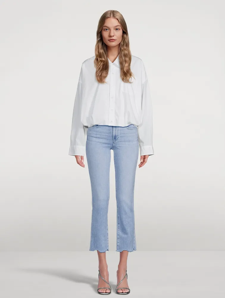 Cindy Ultra High-Rise Straight-Leg Jeans