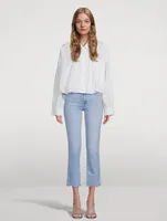 Cindy Ultra High-Rise Straight-Leg Jeans