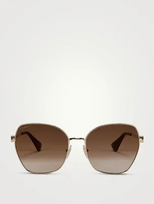 Signature C De Cartier Butterfly Sunglasses