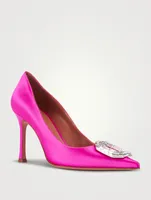 Camelia Satin Pumps