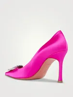 Camelia Satin Pumps