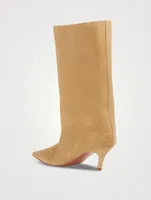 Fiona Suede Mid-Calf Boots