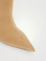 Fiona Suede Mid-Calf Boots