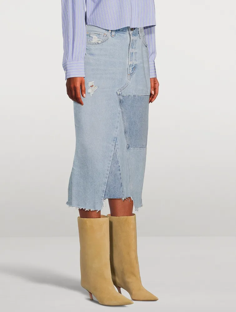 Fiona Suede Mid-Calf Boots