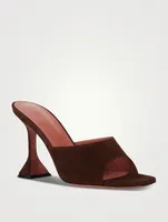 Lupita Suede Mules