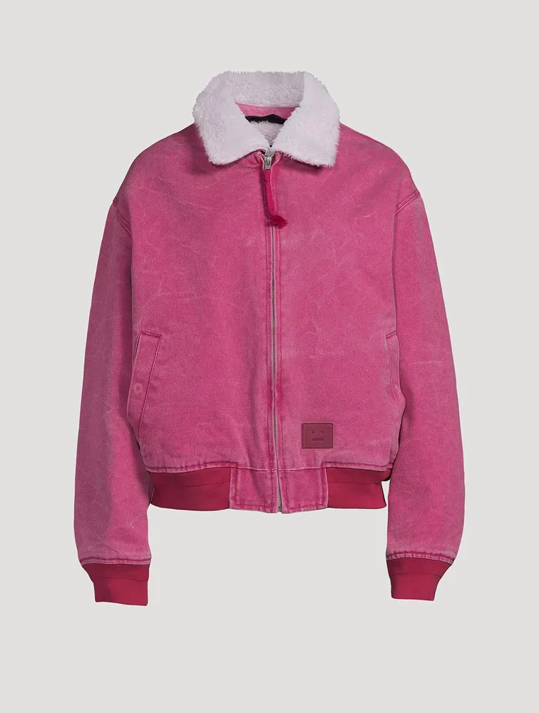 Canvas Bomber Jacket