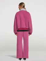 Canvas Bomber Jacket