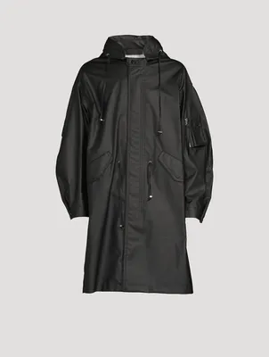 Rubber Logo Parka