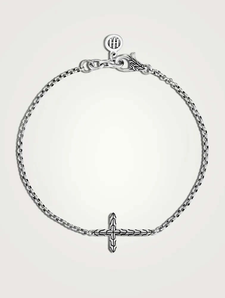 Classic Chain Cross Bracelet