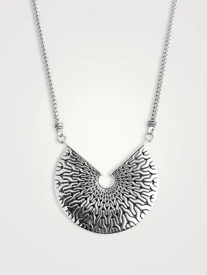 Radial Adjustable Pendant Necklace