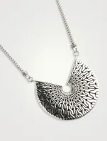 Radial Adjustable Pendant Necklace