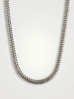 Classic Chain 6.5MM Silver Necklace