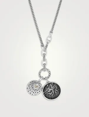 Amulet Keyring Necklace Set