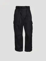 Cotton Relaxed-Fit Cargo Pants