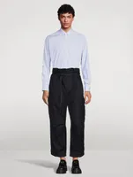 Cotton Relaxed-Fit Cargo Pants