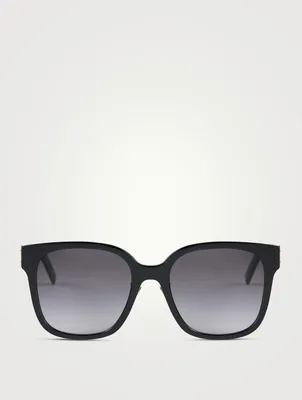 SL M105 YSL Monogram Square Sunglasses