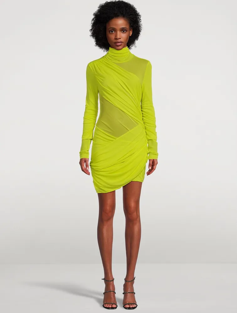 Ula Draped Mini Dress