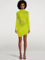 Ula Draped Mini Dress