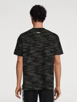 Chevron Cotton-Blend T-Shirt