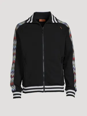 Cotton Fleece Zip Sweatshirt