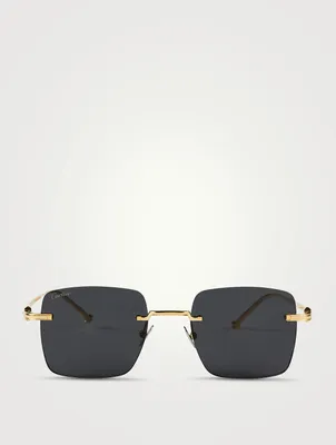 Pasha De Cartier Square Sunglasses