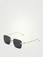 Pasha De Cartier Square Sunglasses