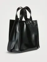 Mini Patent Tote Bag