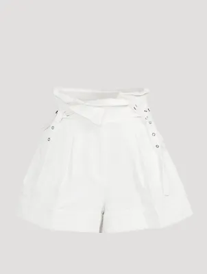 Paper-Bag Shorts