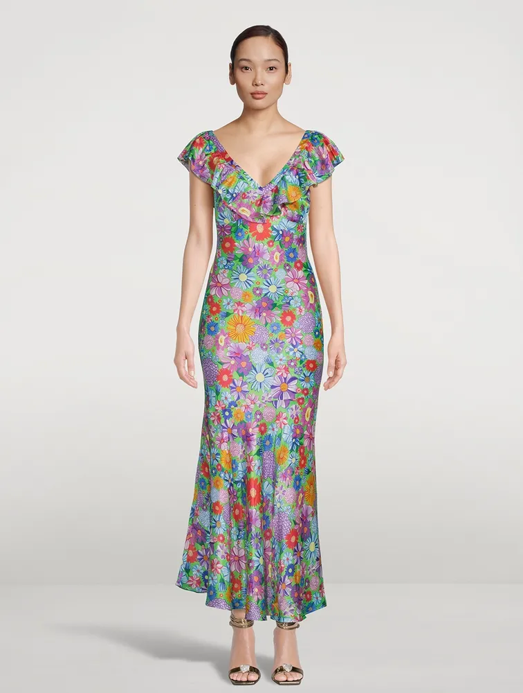 Rex Maxi Dress Floral Print