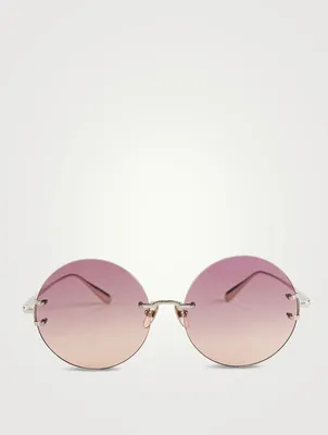 Lotus Round Sunglasses