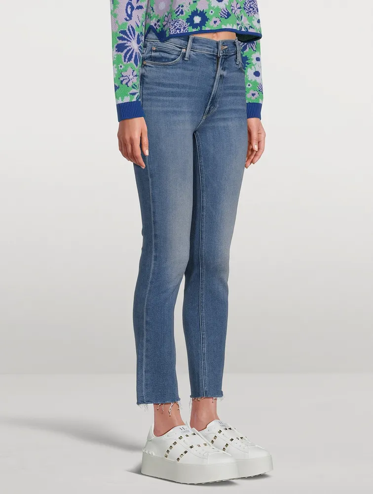 The Dazzler Straight-Leg Ankle Jeans