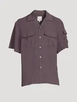 Short-Sleeve Shirt With Pockets