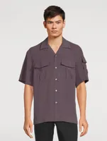 Short-Sleeve Shirt With Pockets