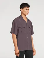 Short-Sleeve Shirt With Pockets