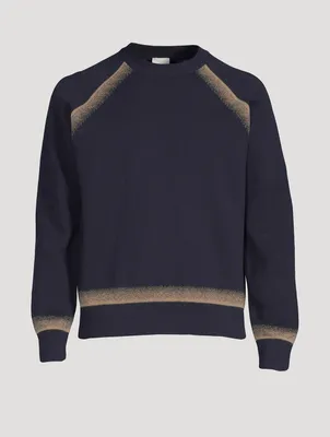 Cotton And Alpaca Crewneck Sweater