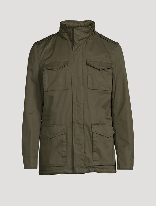 Herno Men's Raincoat in Delon and Nylon Ultralight - Gray - Long Coats