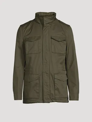 Washed Cotton Field Jacket