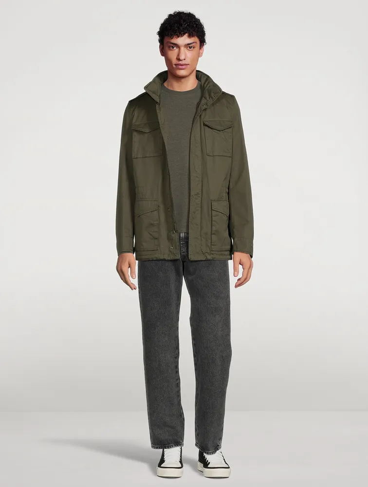 Washed Cotton Field Jacket