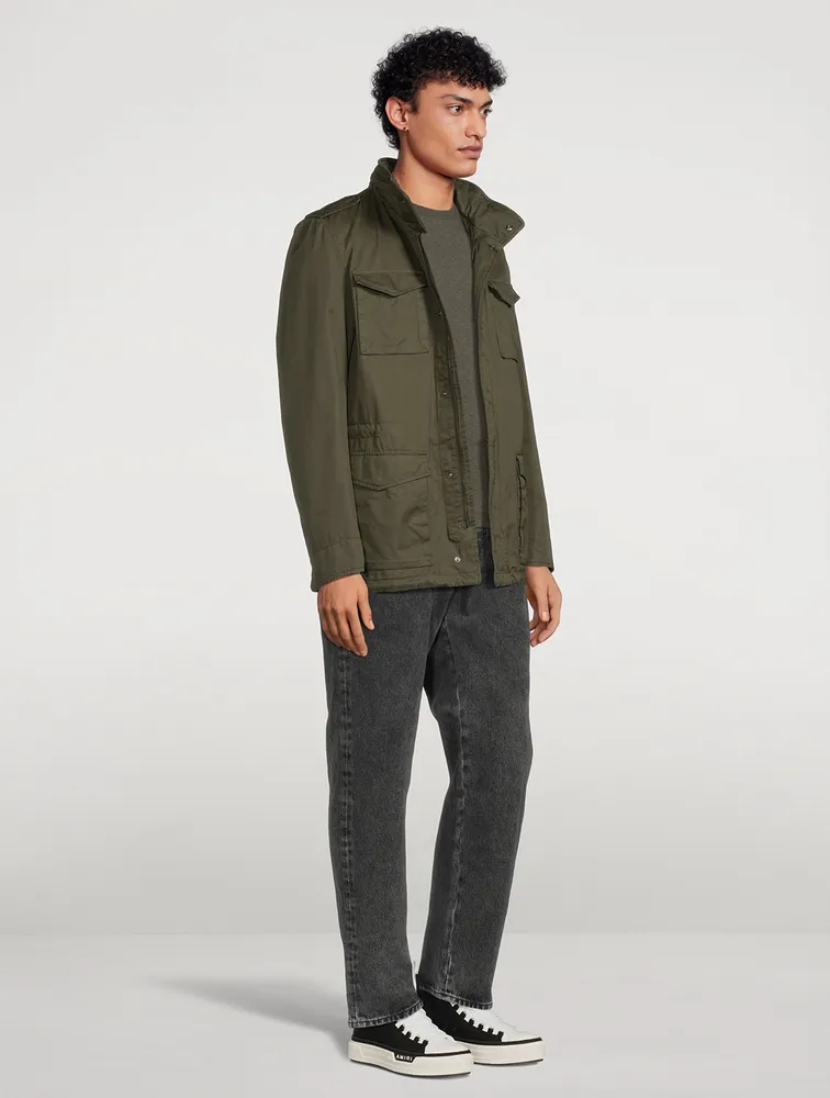 Washed Cotton Field Jacket