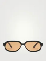 Fortune Favored Rectangular Sunglasses