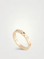 18K Gold Ring With Diamonds