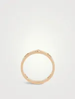 18K Gold Ring With Diamonds