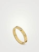 18K Gold Ring With Diamonds