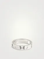 18K White Gold Icon Ring