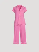 Gisele Cropped Pajama Set