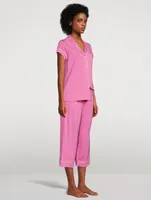 Gisele Cropped Pajama Set