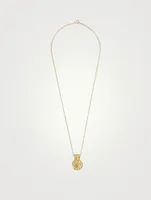 The Medium Sun Salutations Medallion Necklace