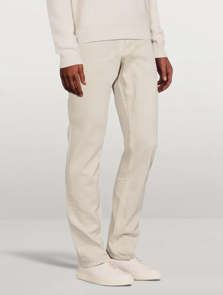 Corduroy Slim-Fit Pants