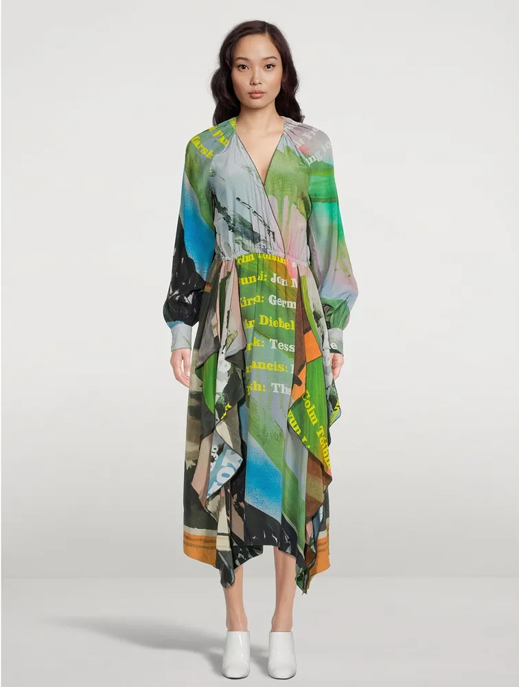 Lorentz Silk Dress New York Review of Books Print